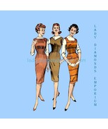 1950’s Wiggle Dress or Jumper Womens Teens size 12 Bust 32 Easy Butteric... - $26.95
