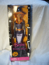 Mattel Barbie Doll Halloween Trick or Chic 2008 M3539 Witch Costume Spider Web image 1