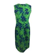 Vintage 1960s Marek, New York, 2 Piece Dress, Blue Green  - $33.24