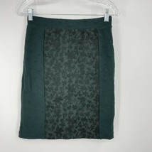 Anthropologie Moulinette Soeurs Floral Lined Pencil Skirt Women&#39;s Size 4 - $33.51