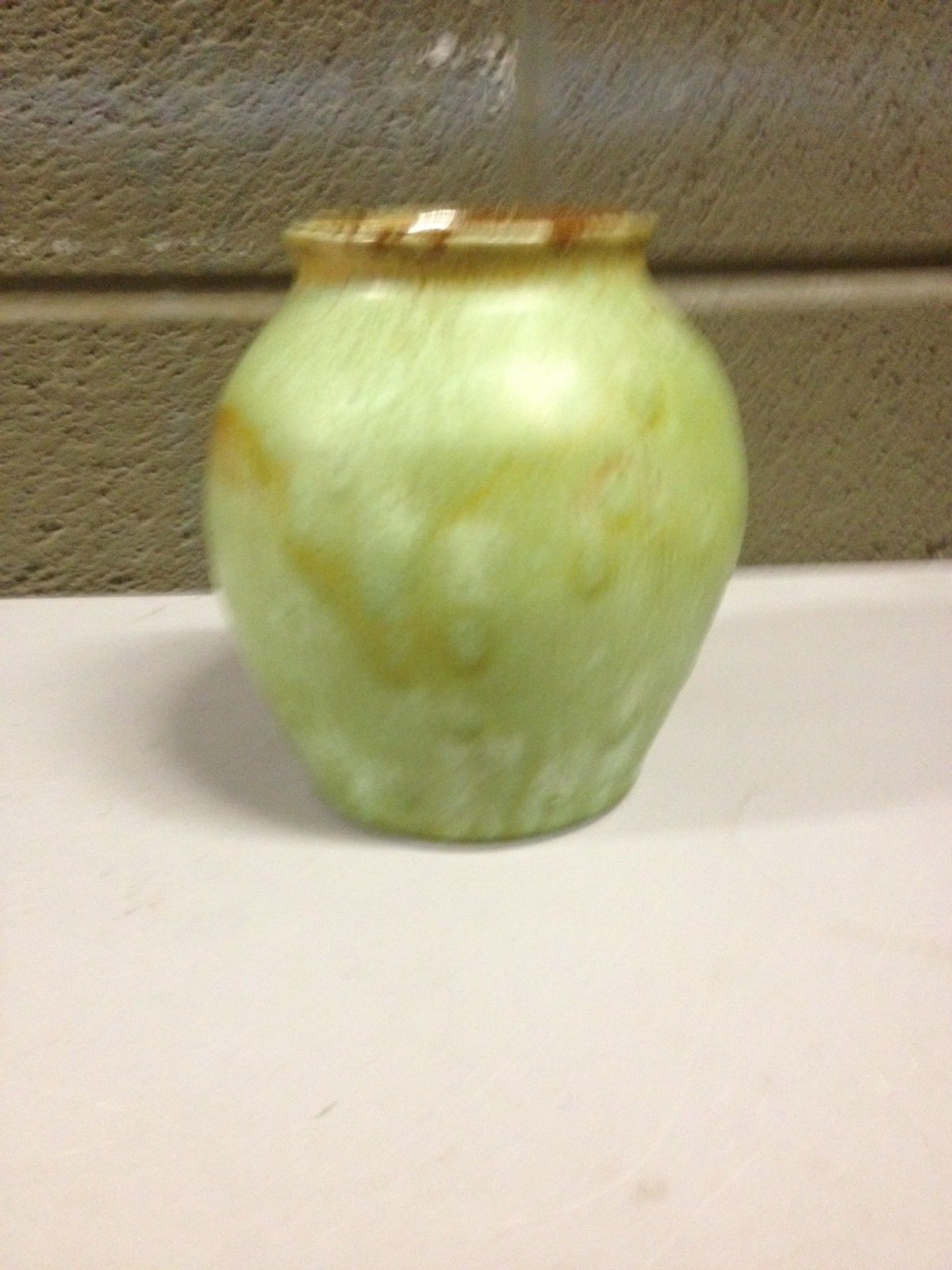 Brown County Hills Pottery Covered Bridge Festival Indiana Vase Jar