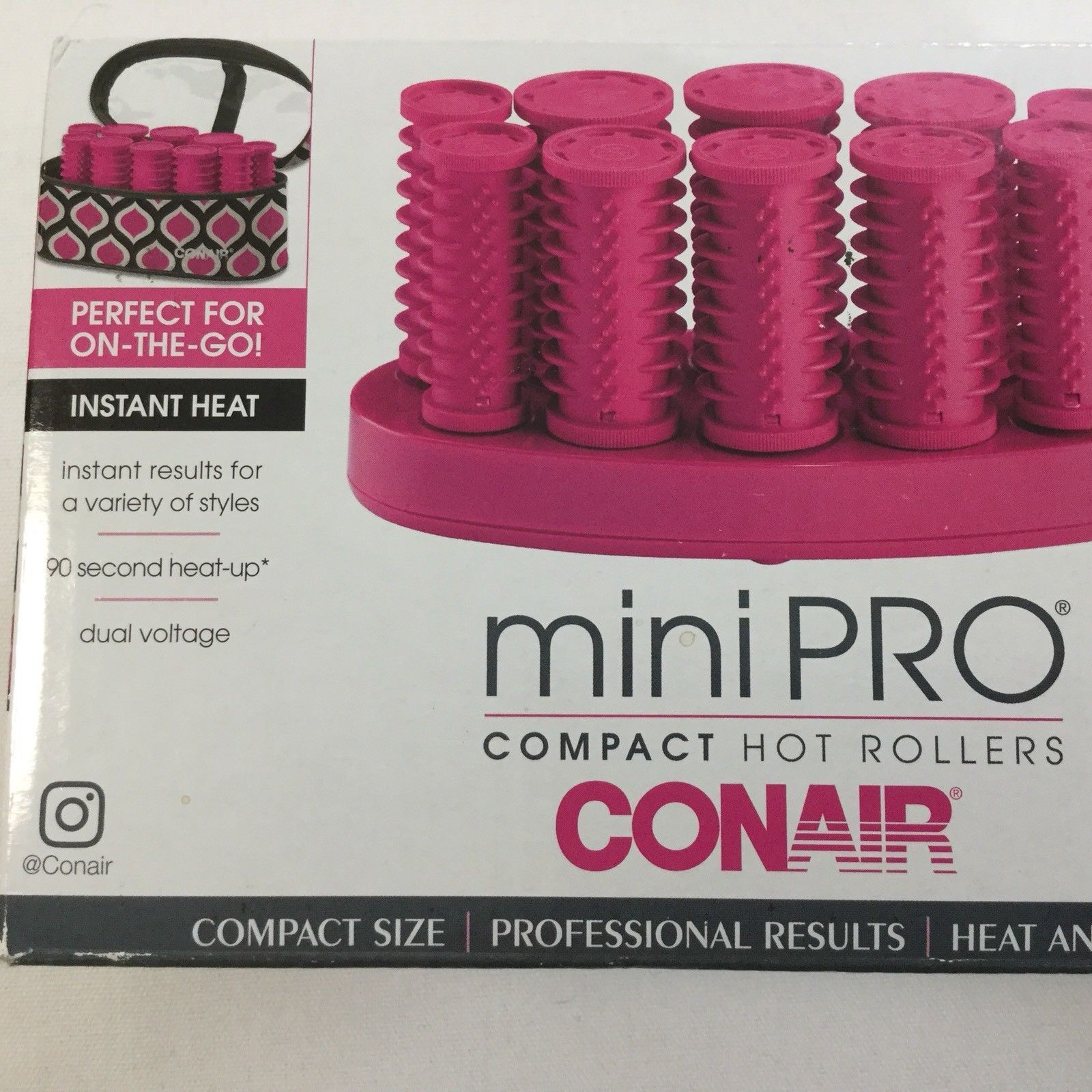 small set travel hot rollers