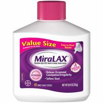 MiraLAX Laxative Powder for Gentle Constipation Relief, #1 Dr. Recommended Brand image 1