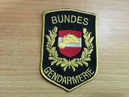 GERMAN PATCH BUNDES GENDARMERIE POLICE GERMANY PATCHES BADGES SHOULDER P... - $9.50