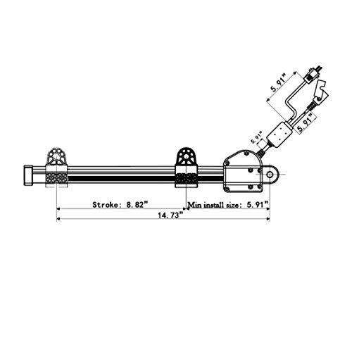 Kaidi Linear Actuator Model KDPT007115 Power Recliner Lift Chairs