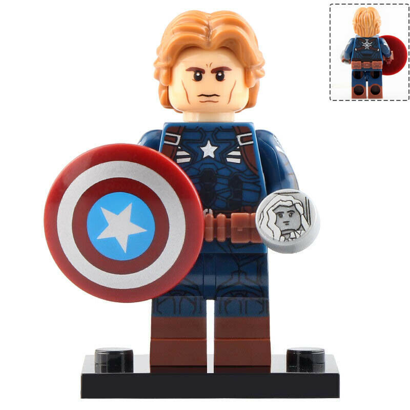 Steve Rogers (Captain America) Marvel Avengers Endgame Lego Minifigures ...