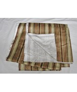 Home Decor Fabric-Mill Creek-1.9yds-Silky Stripe in Earth Tones (#208) - $19.99