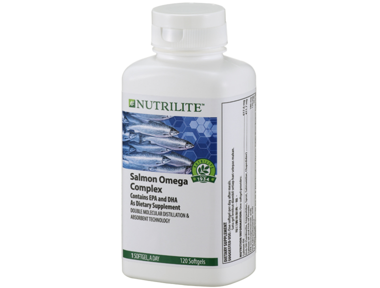 Amway Nutrilite Salmon Omega 3, 60 Softgels (free Shipping With ...