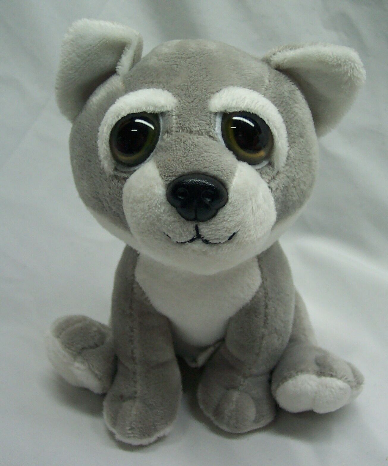 stuffed wolf animal toy