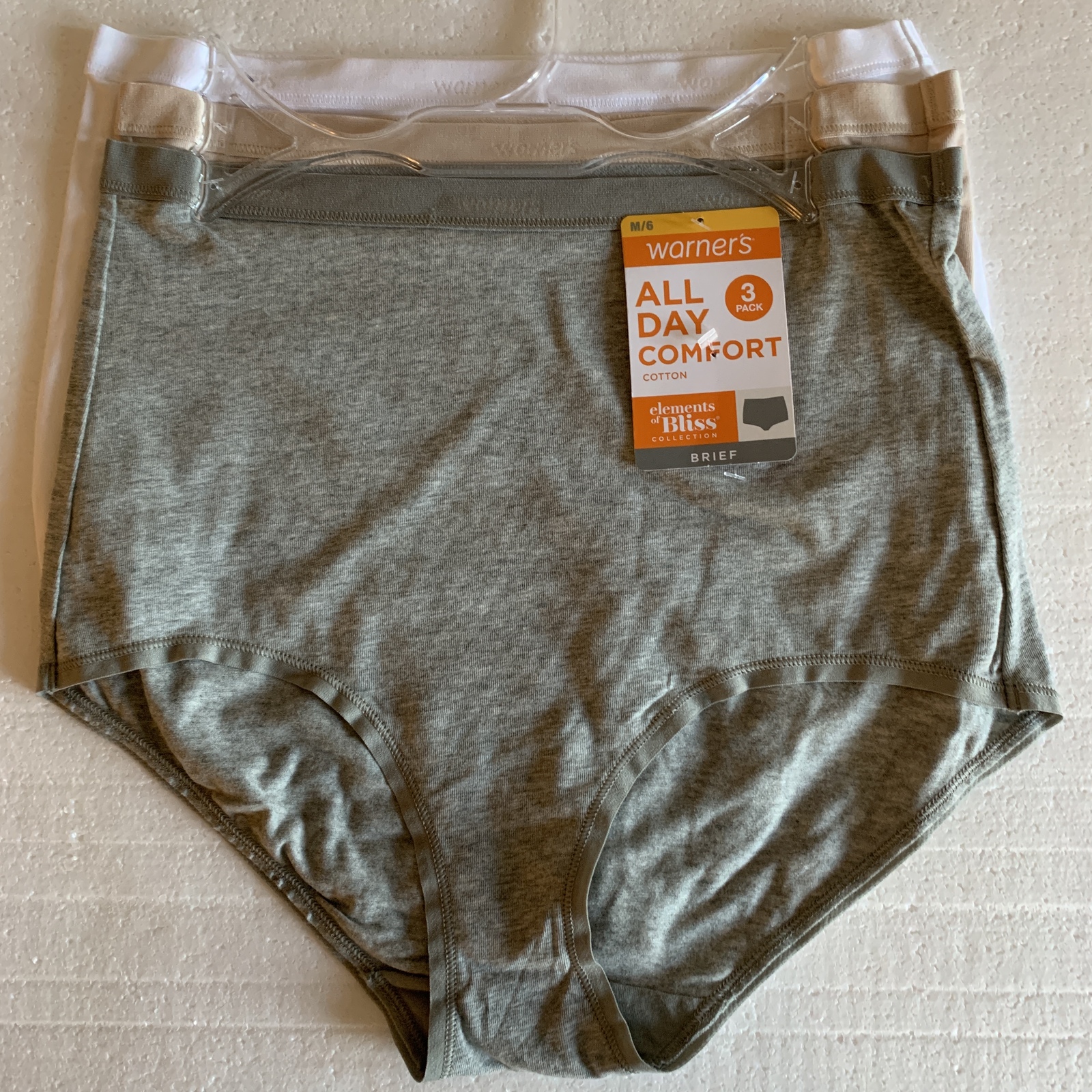 Warner’s Cotton Stretch Briefs Panties S M L XL Panties