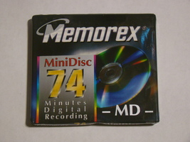 20-Pack Memorex 74-Minute Minidisc Media Colors 
