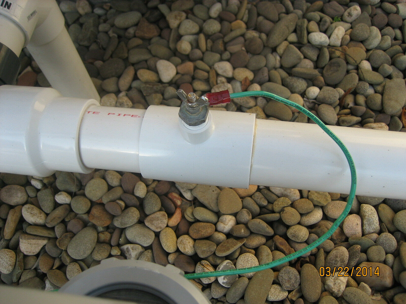 SALT WATER POOL Sacrificial INLINE Zinc Anode (Element Only) For 2" PVC