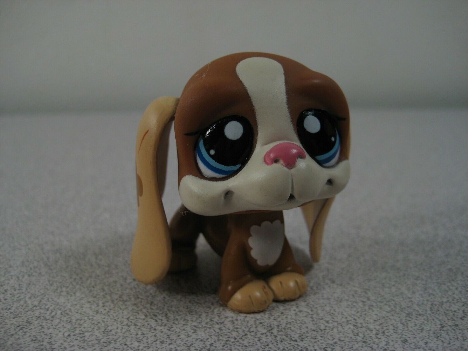 1655 Basset Hound Dog Littlest Pet Shop Genuine LPS - Littlest Pet Shop