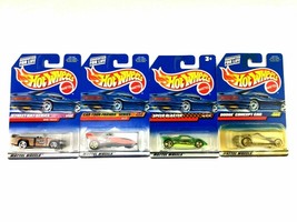 Lot of 4 Mixed 1998 Hot Wheels Collectible Mattel Toy Cars Age 3+ New See Detail - $17.81