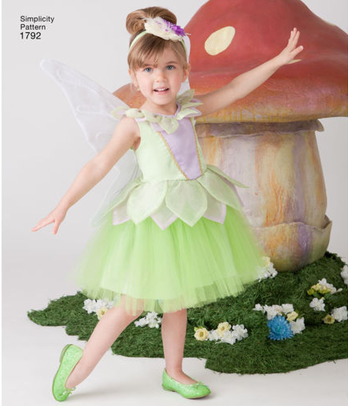 Toddler Disney Fairies Pixie Tinker Bell Fawn Rosetta Sew Costume
