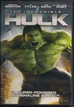 The Incredible Hulk DVD 2008 Full Frame VGC Case Disk Booklet - $7.69