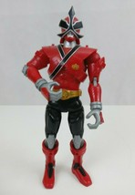 2010 Bandai Power Rangers Samurai Force Red Samurai Ranger 10" Action Figure Toy - $12.73