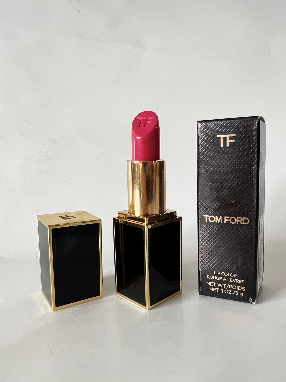 Primary image for Tom Ford Lip Color Shade "08 flamingo' 0.1oz/3g Boxed