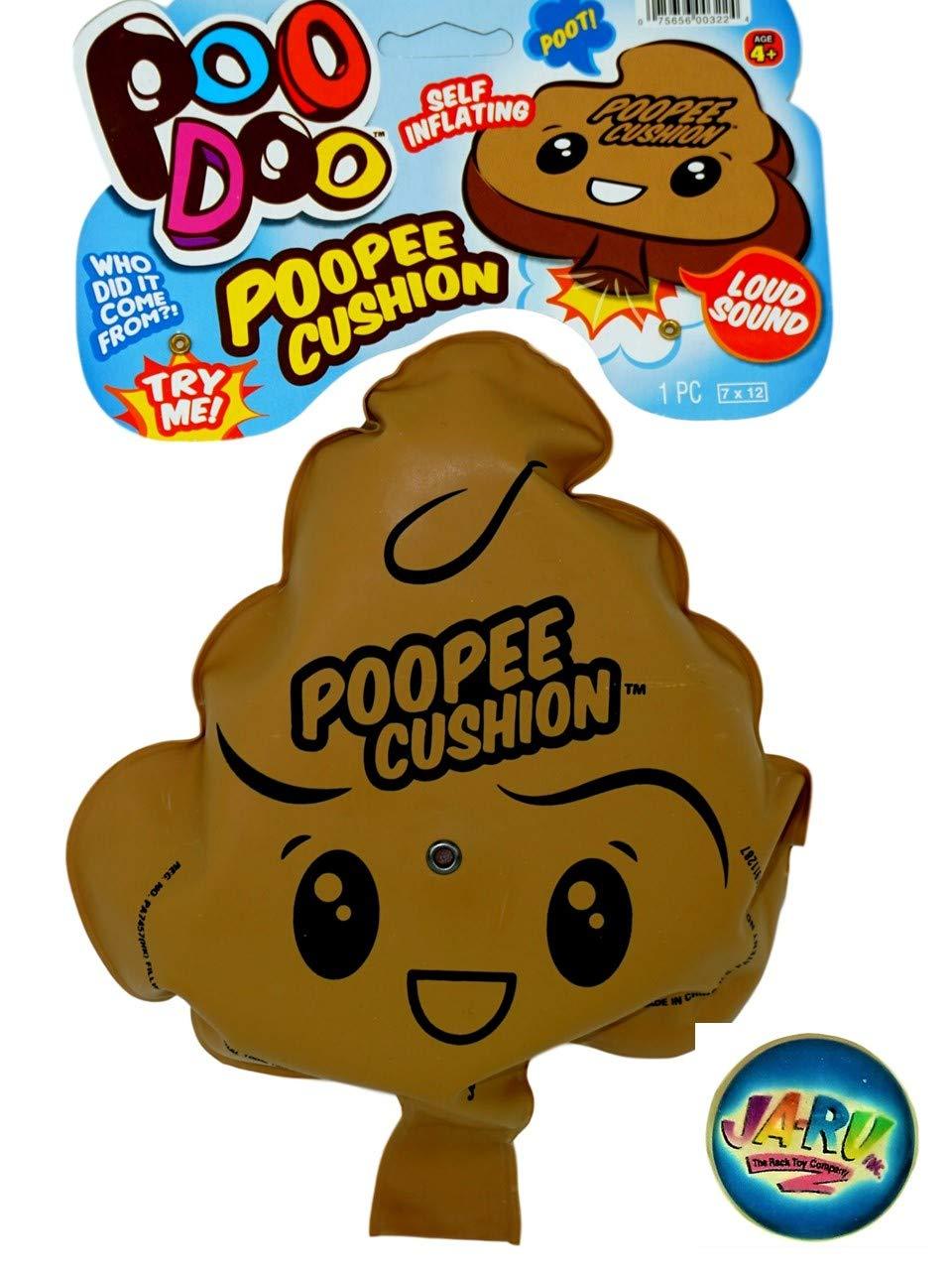 poo emoji cushion