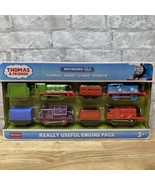 THOMAS & FRIENDS REALLY USEFUL ENGINE 4-PACK HENRY JAMES CHARLIE DFN22 *NEW* - $45.80