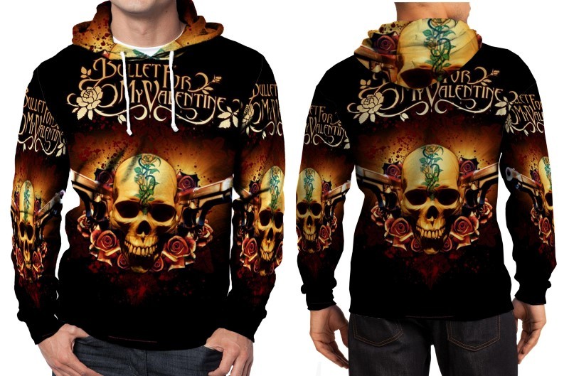 Bullet For My Valentine (50) HOODIE FULLPRINT MEN ...