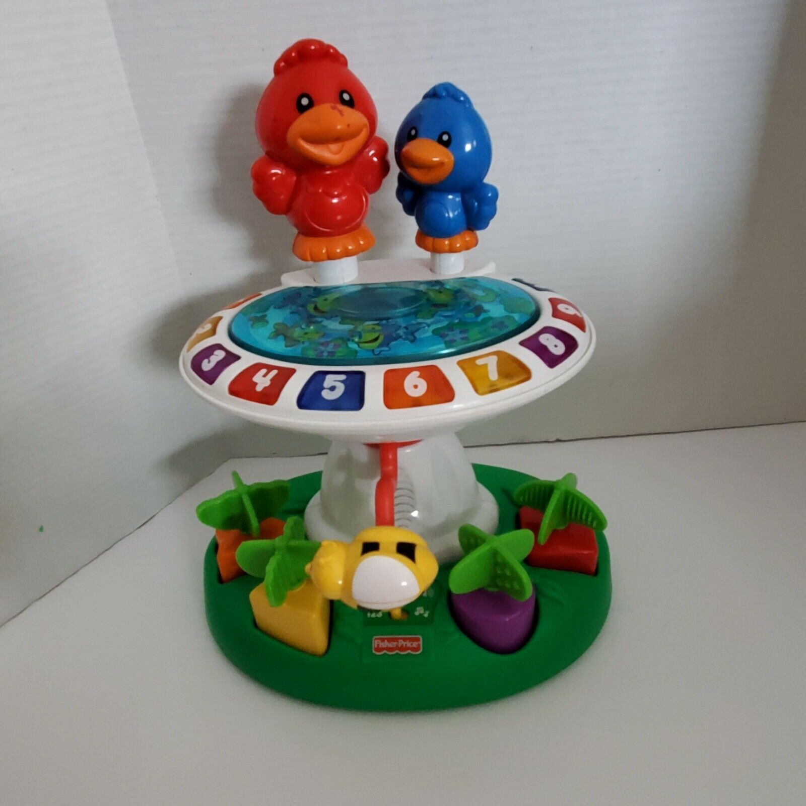 Fisher Price Laugh & Learn Bird Bath shape sorter lights sounds Other