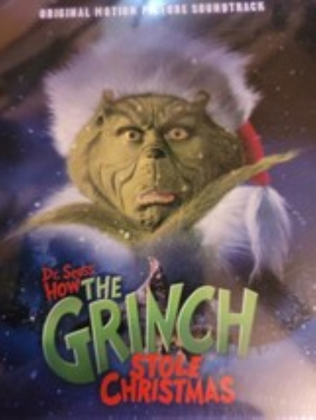 How the Grinch Stole Christmas Soundtrack Cd CDs