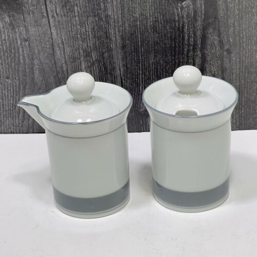 Dansk Concerto Allegro Gray Covered Sugar & Creamer Set - $19.80