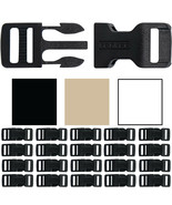 1/2&quot; Curved Side Release Buckles Paracord Bracelet Quick Release Buckles... - $13.99