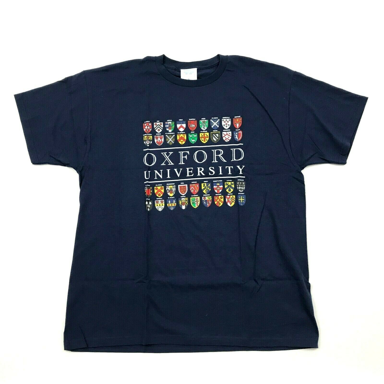 NEW VINTAGE Oxford University Shirt Size Extra Large XL College Tee