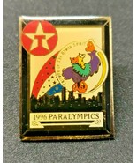 Vintage Gold Tone Pin 1996 Atlanta Olympics Texaco Triumph Logo New Old ... - $12.99
