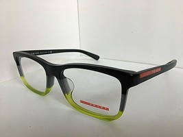 New PRADA Sport Black Lime  55mm Men&#39;s Eyeglasses Frame - $169.99