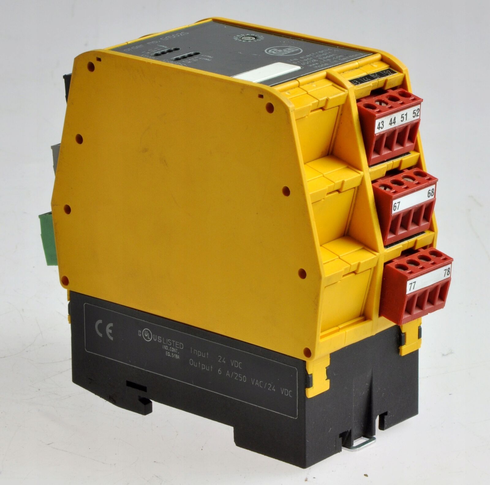 Safety relay G1502S IFM Electronic /0106 Safety Relays