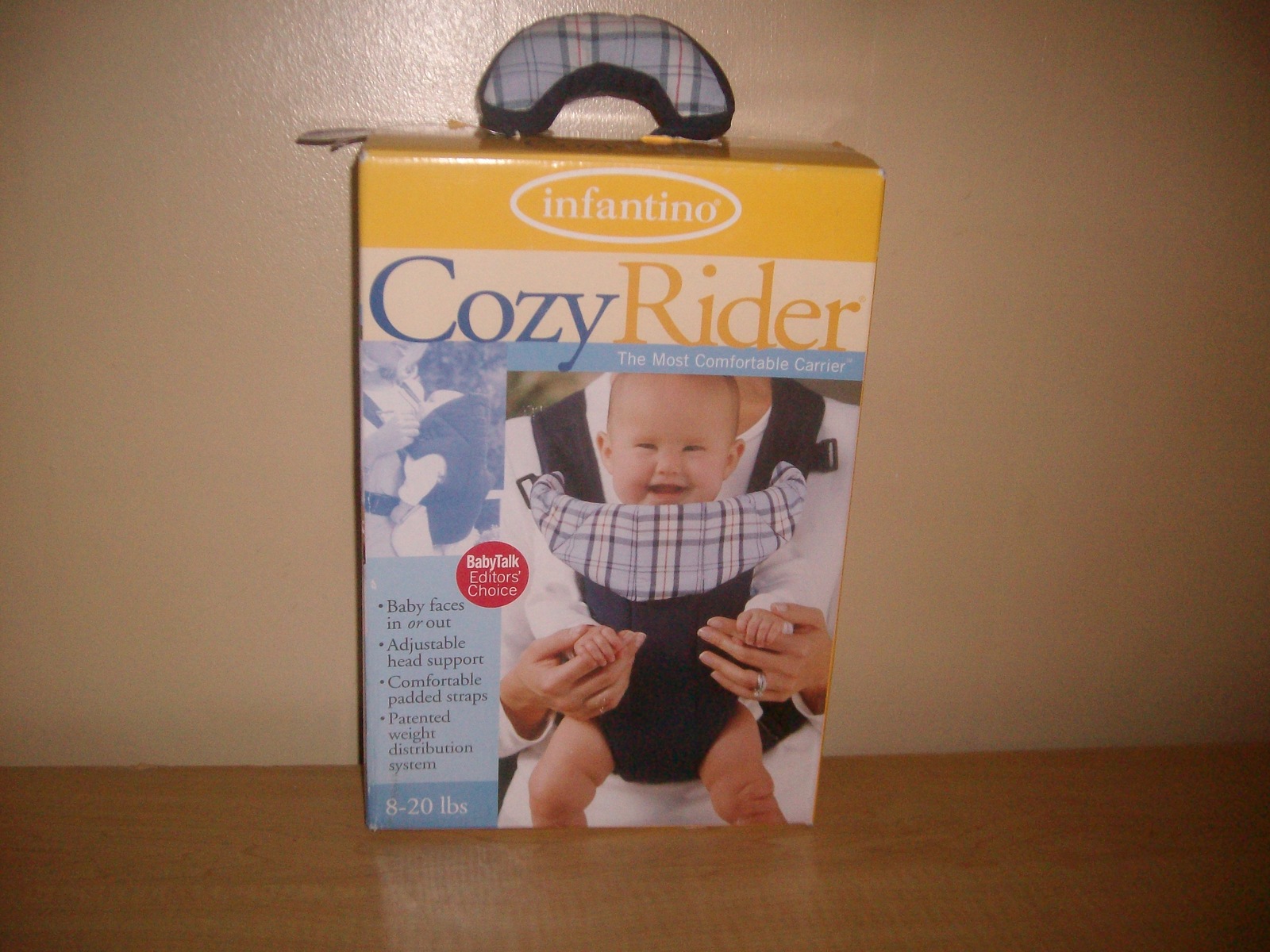 Infantino Cozy Rider Baby Carrier Baby