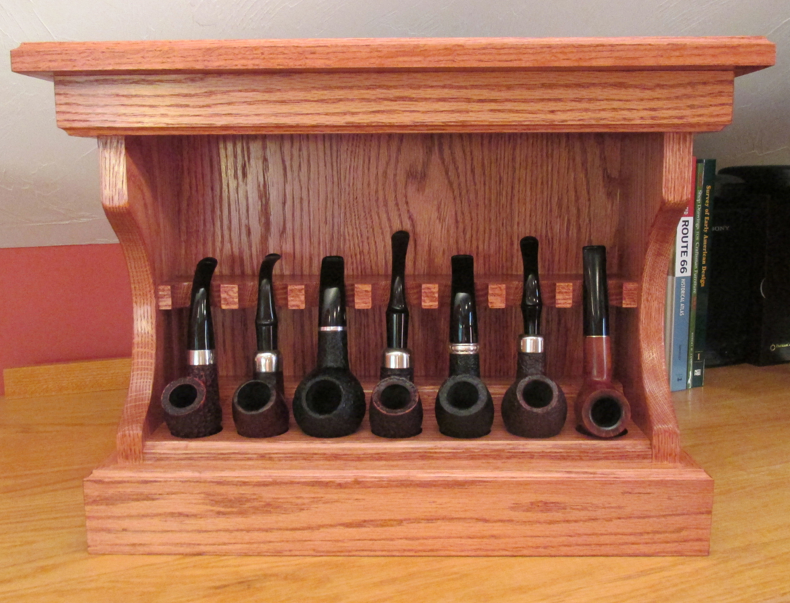 DIY Haunted Tobacco Pipe Rack Plans Build Your Own 7 Smoking
