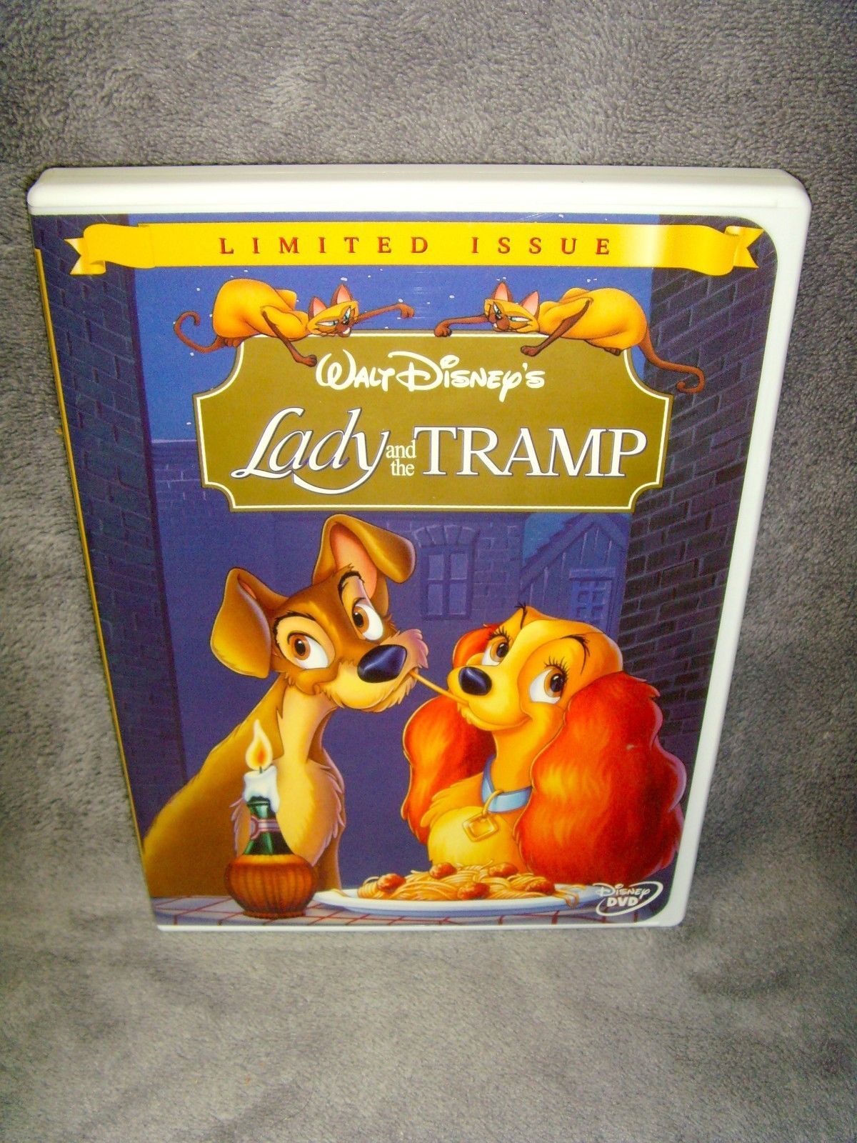 Disney•Lady and the Tramp (DVD•1999•Limited Issue) No Scratches•USA•1st ...