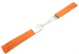 Orange Rubber Silicone Strap Band for Tissot Sport Watch T-Race 21mm Wit... - $16.90