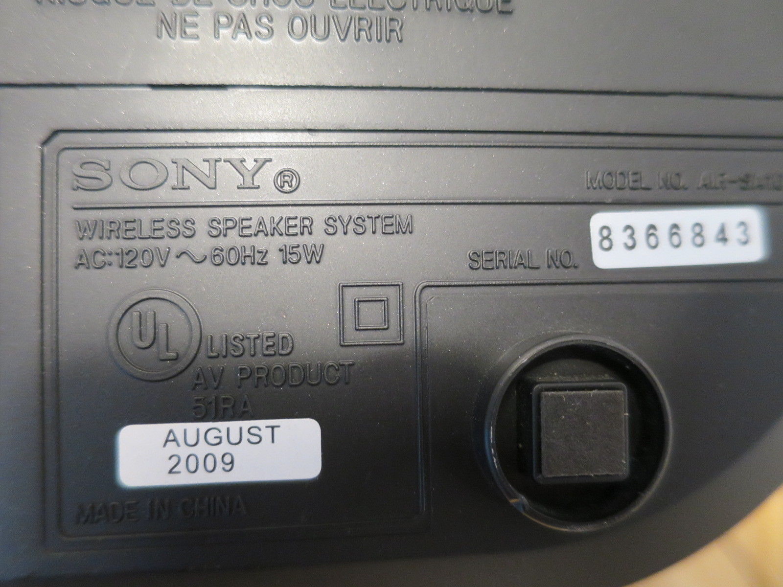 sony s air sa10 bluetooth