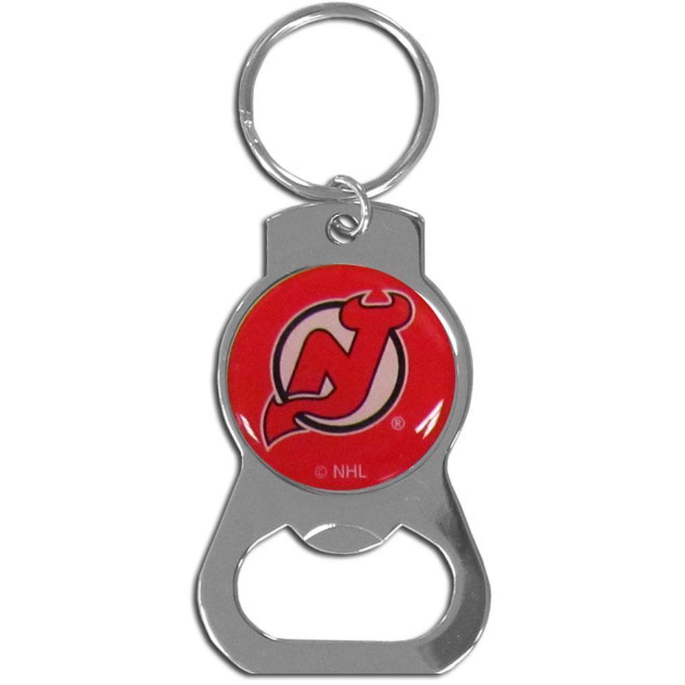 NHL New Jersey Devils Bottle Opener Key Chain HockeyNHL