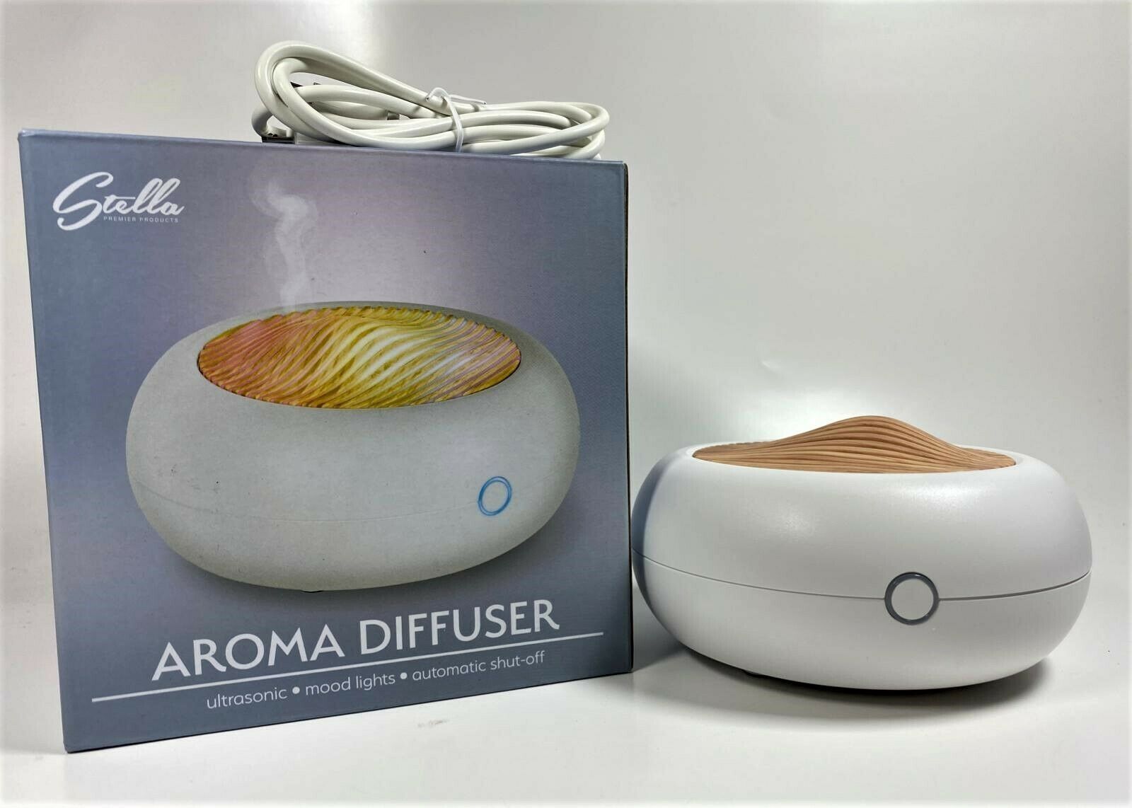 Stella Aromatherapy Diffuser, Aroma Essential Oil Ultrasonic Fragrance Diffuser