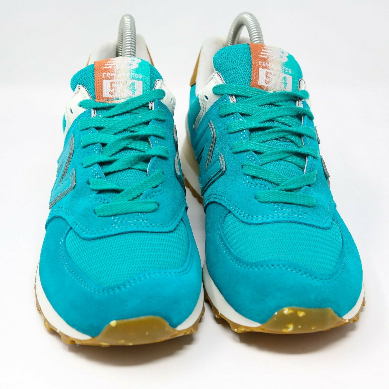 New Balance Womens NB 574 WL574XEB Aqua Teal Blue size 7 Running Shoes ...