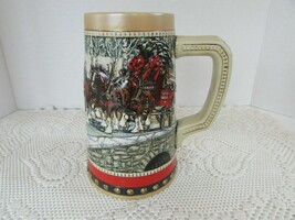 Vtg Ceramarte 1988 Budweiser Beer Stein Clydesdales Collectors Anheuser Busch - $14.80