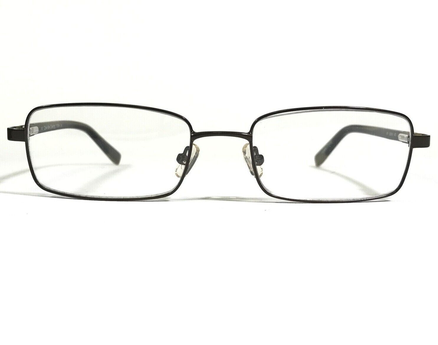 Calvin Klein CK7244 318 Eyeglasses Frames Black Brown Rectangular 52-18-140 - $33.48