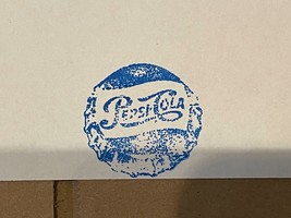 Vintage Pepsi Printing Plate Block Letterpress Stamp Soda Advertising - $25.00