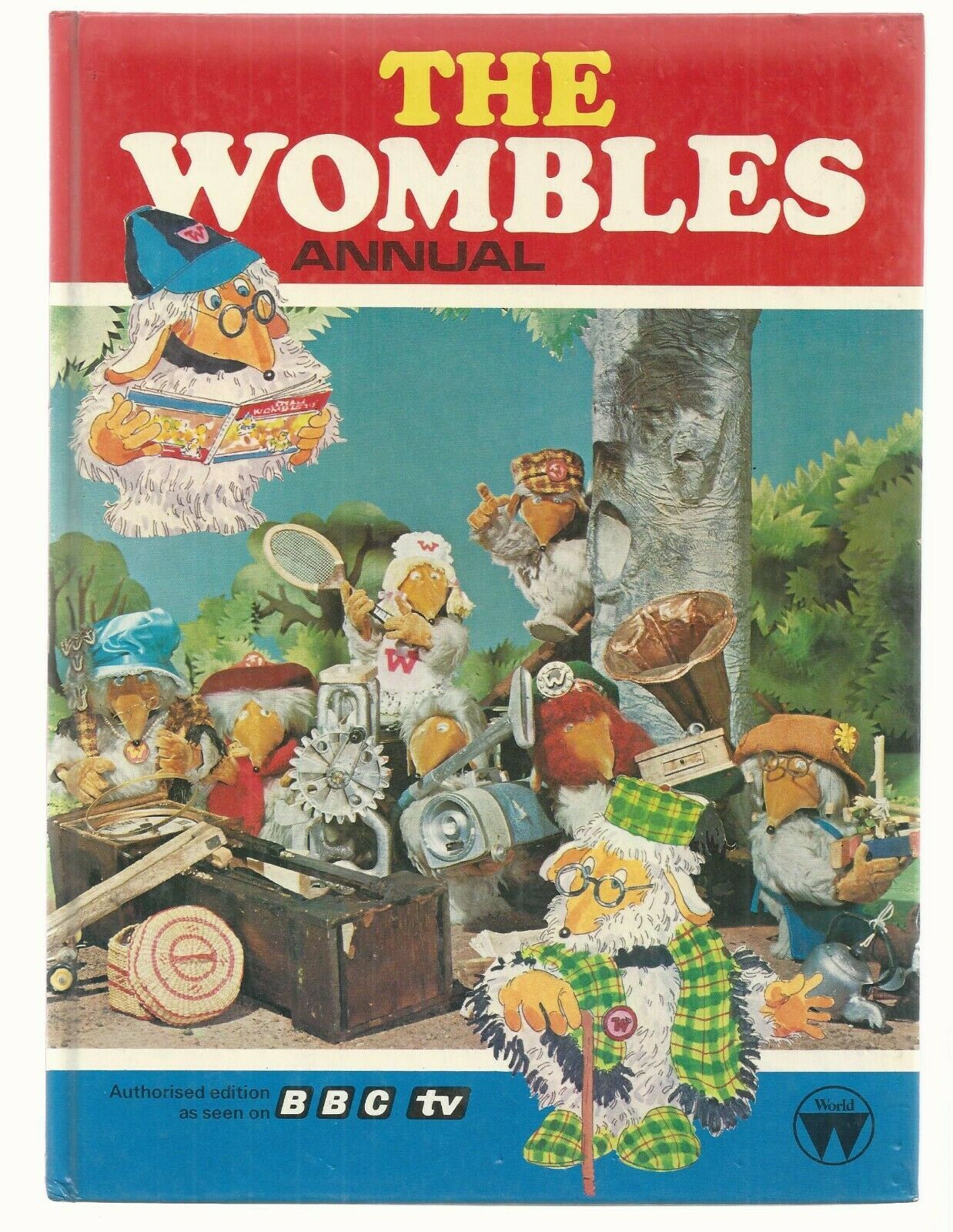 THE WOOBLES ANNUAL    BBC  1978  1st  EX+++     U.K. WORLD DISTRIBUTORS