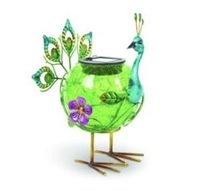 Peacock Statue With Solar Light (me) m12 - $148.49