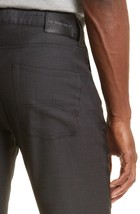 EMPORIO ARMANI Five-Pocket Wool Pants, Color Solid Dark Grey, Size 34Us - $185.00