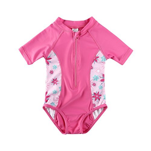 Vivafun Baby Girl Sun Protective Swimwear Infant Toddler Rash Guard ...