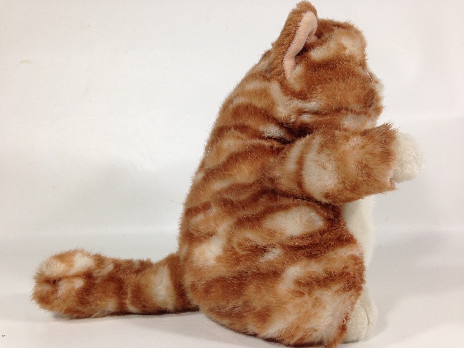 fat orange cat stuffed animal