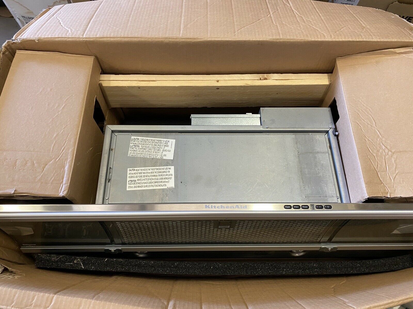 Kitchenaid KXU2836YSS 36 in. Convertible Under SlideOut Range